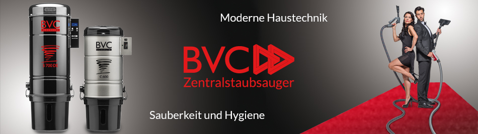 BVC Zentralstaubsauger Moderne Haustechnik